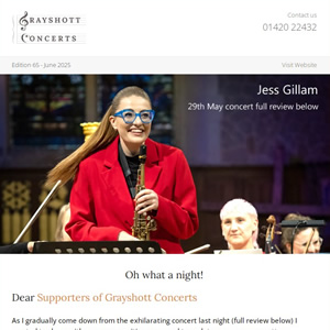 Oh What a Night Newsletter June 2025